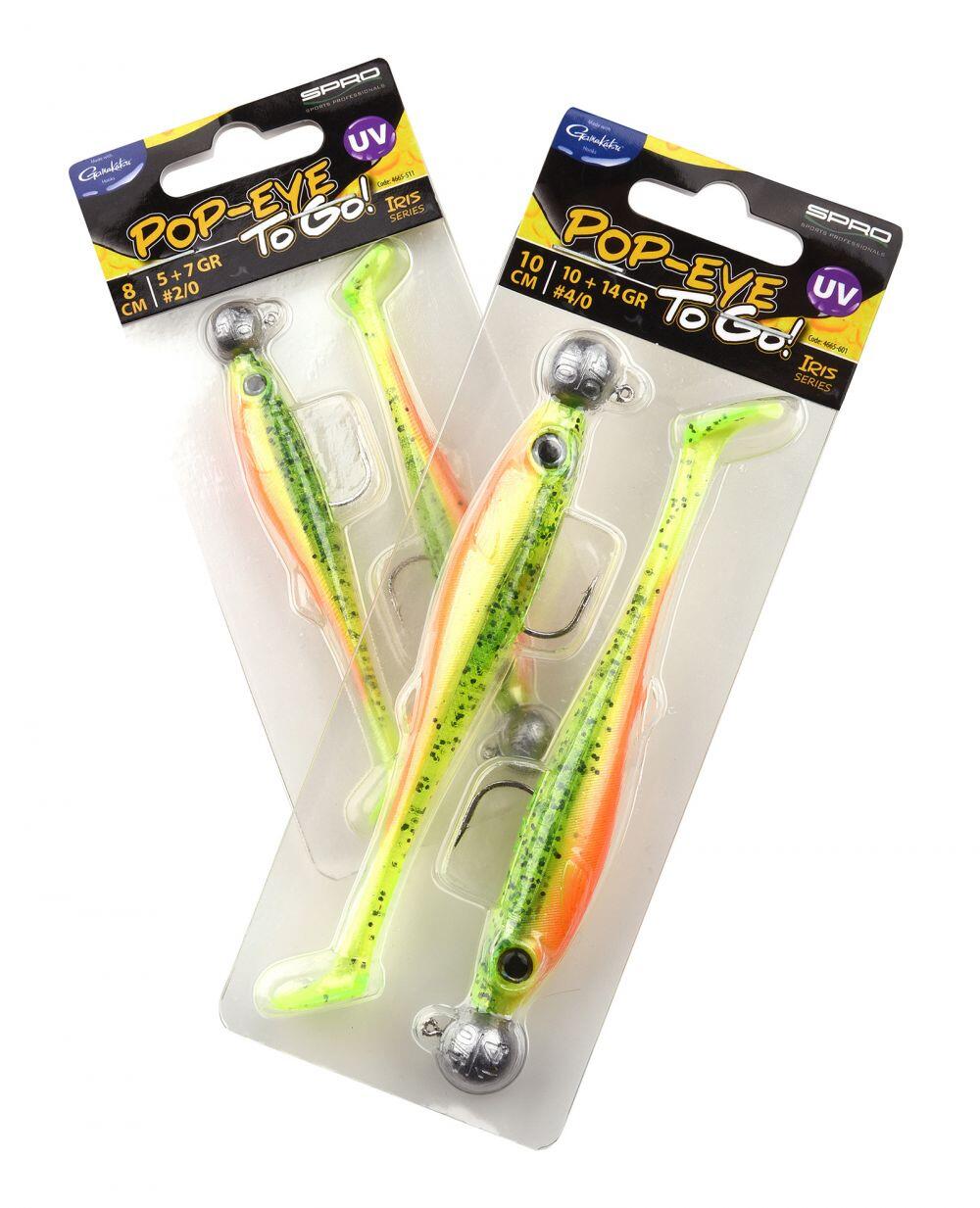 Leurre Souple Spro Iris Popeye To Go 100 (UV Minnow) 2/2