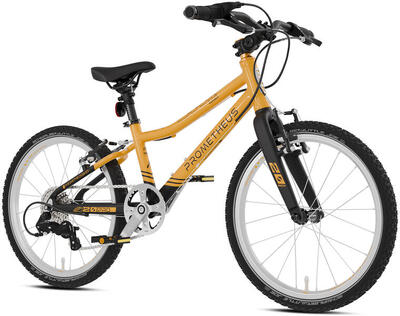 Kinderenfiets 20 inch vanaf 6 jaar. superlicht. 7 versnellingen. oranje en zwart