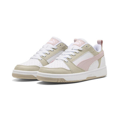 Zapatillas Niños Rebound V6 Lo PUMA White Cool Light Gray