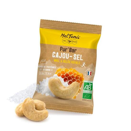 Pur'Bar bio Noix de cajou sel x5