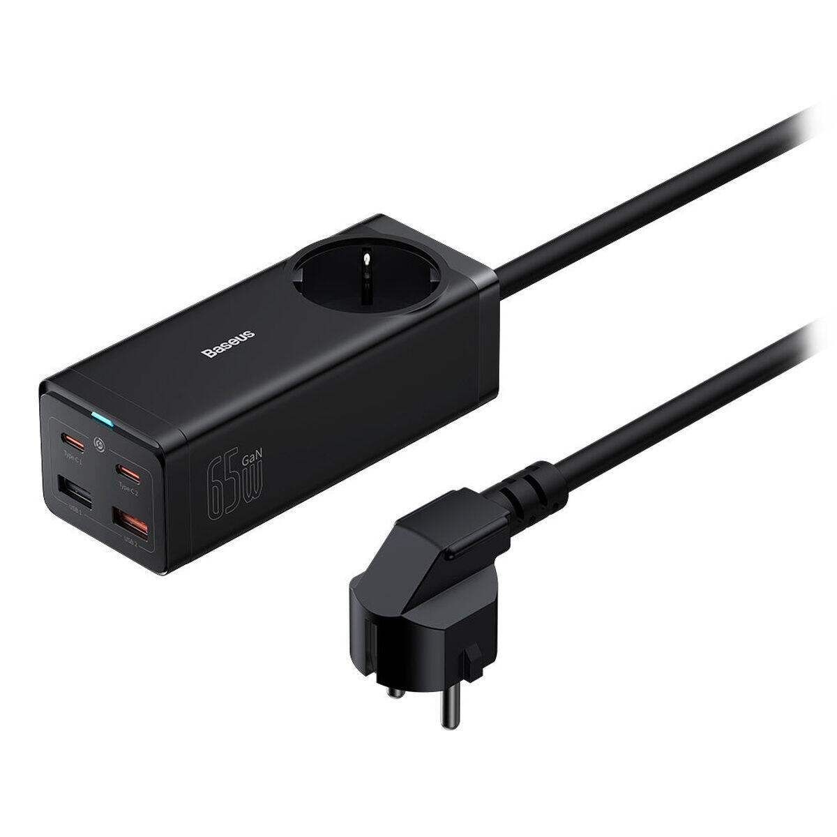 Carregador de parede baseus pszm000901 preto