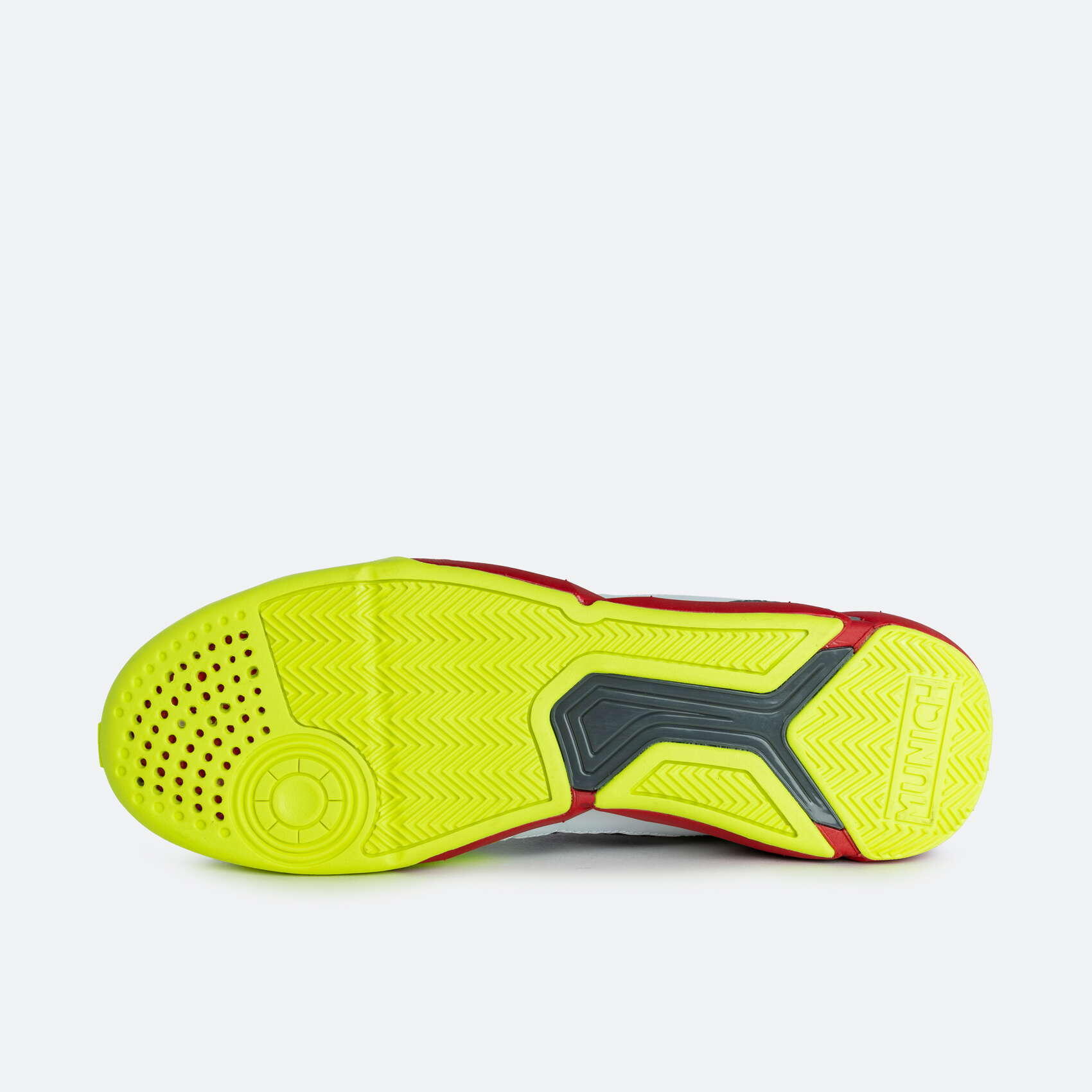 Zapatilla fútbol sala MUNICH One indoor blanca 4/5