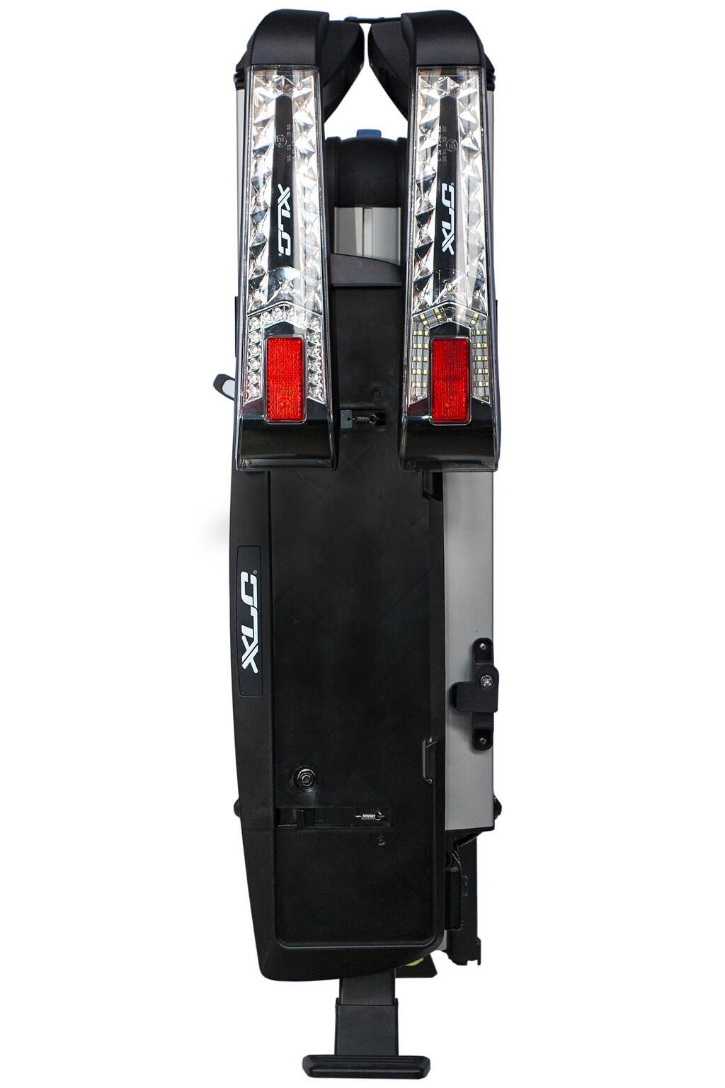 Porte-bagages Arrière XLC Almada Work-E VC-C07 Avec éclairage LED – Pliable, Pour 2 Vélos