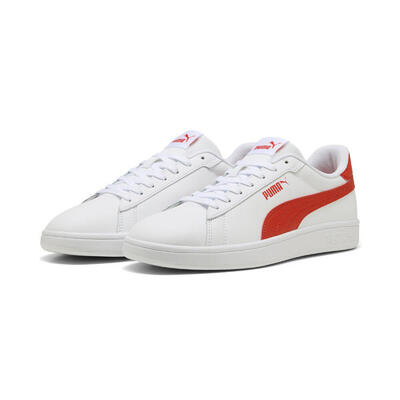 Zapatillas Smash 3.0 L PUMA White Spring Lavender Rose Gold Purple Metallic