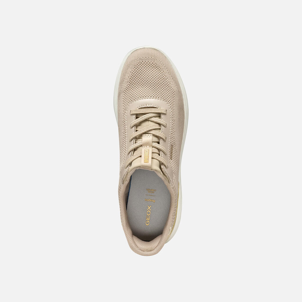 Baskets Femme Baskets Geox D557MA Beige Geox 6/7