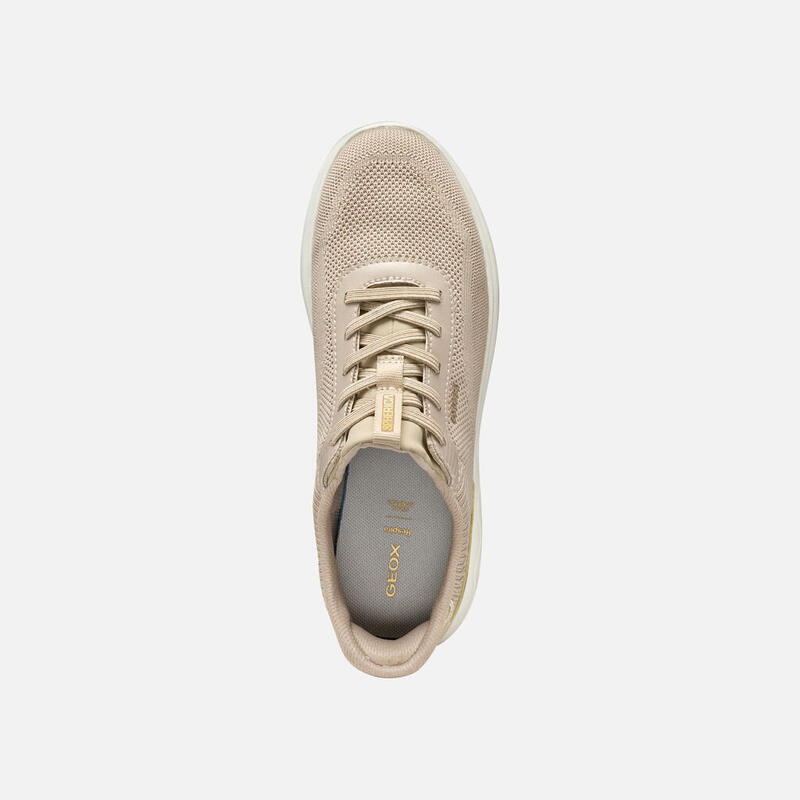 Baskets Femme Baskets Geox D557MA Beige Geox