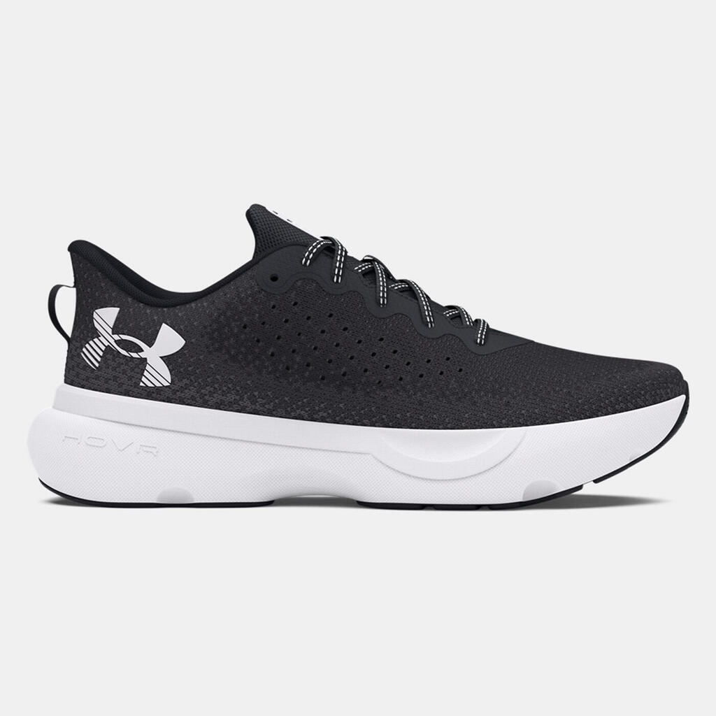 Mens Infinite Lace Up Running Shoes (Black)