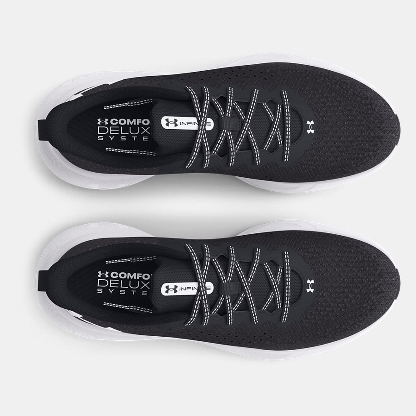 Tênis de corrida Under Armour UA Infinite masculino Preto e Branco 4/7