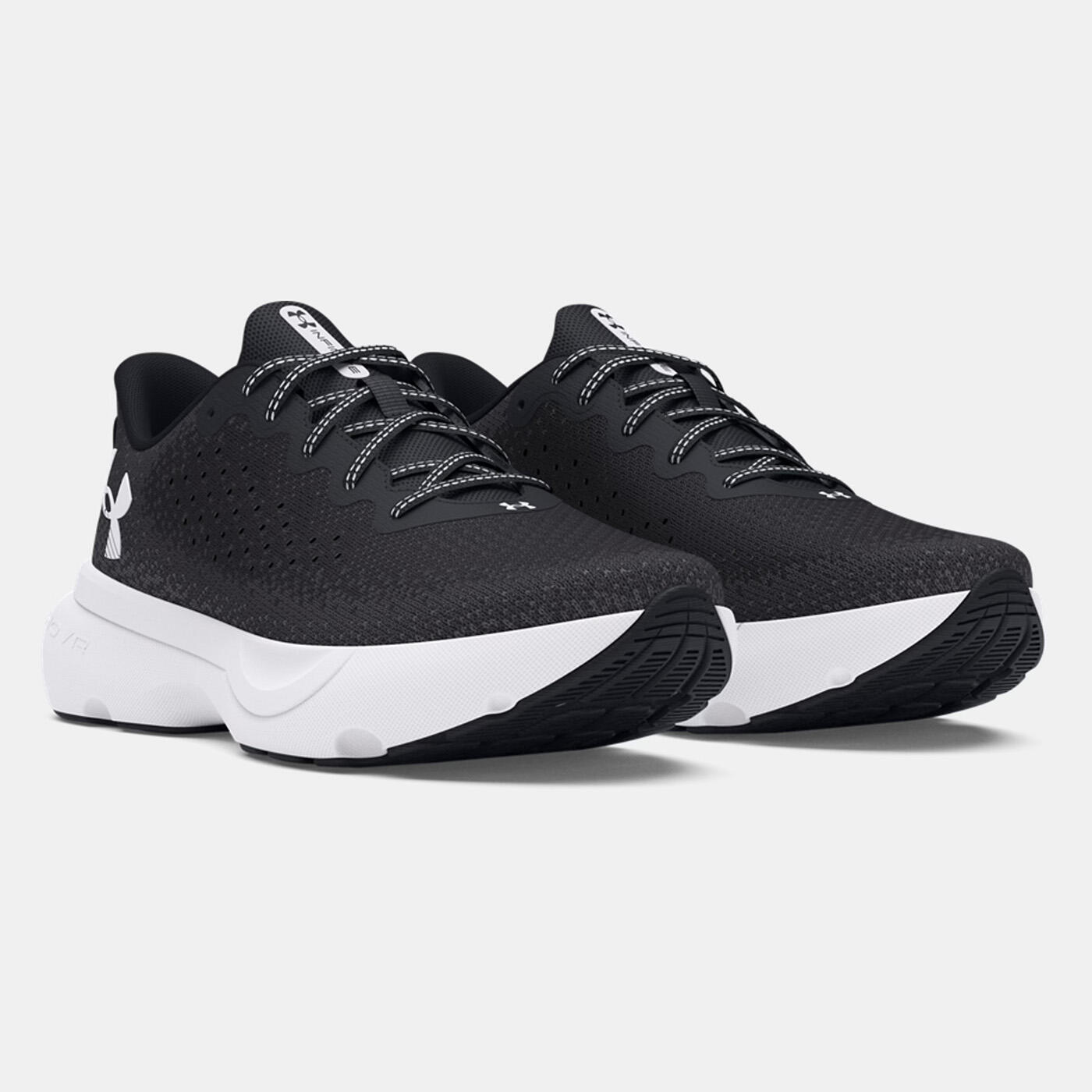 Tênis de corrida Under Armour UA Infinite masculino Preto e Branco 5/7