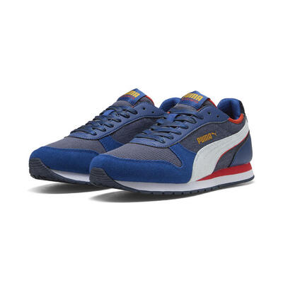 St miler retro run-sneakers. uniseks puma navy white clyde royal fierce red blue