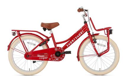 SuperSuper Cooper Kinderfahrrad Rot