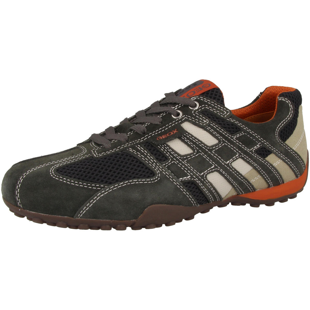 Geox U Snake K Herren Sneaker U4207K grau 4/7