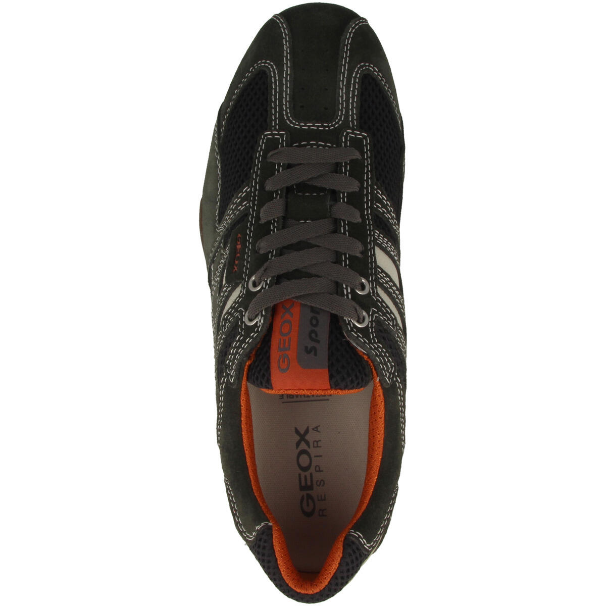 Geox U Snake K Herren Sneaker U4207K grau 2/7