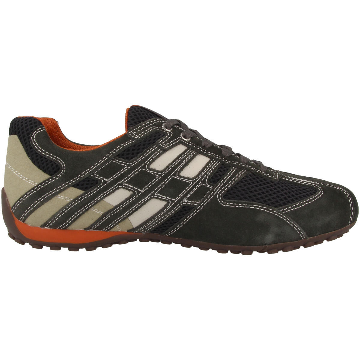 Geox U Snake K Herren Sneaker U4207K grau 3/7