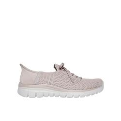 Baskets FEMME Skechers Slip-ins Graceful First Blush GRIS