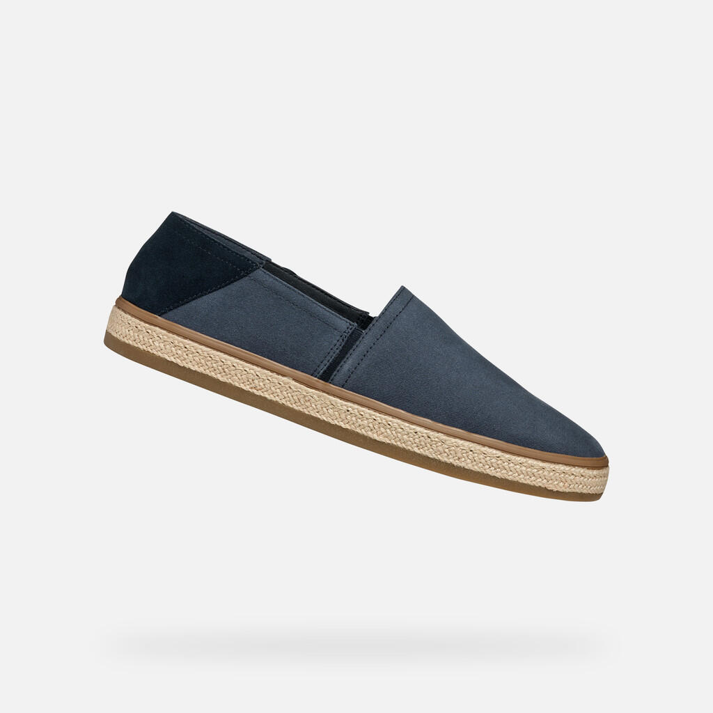 Geox - Baskets Homme Pantelleria Man Bleu Marine - Chaussures De Sport - Bleu - 41 - Decathlon