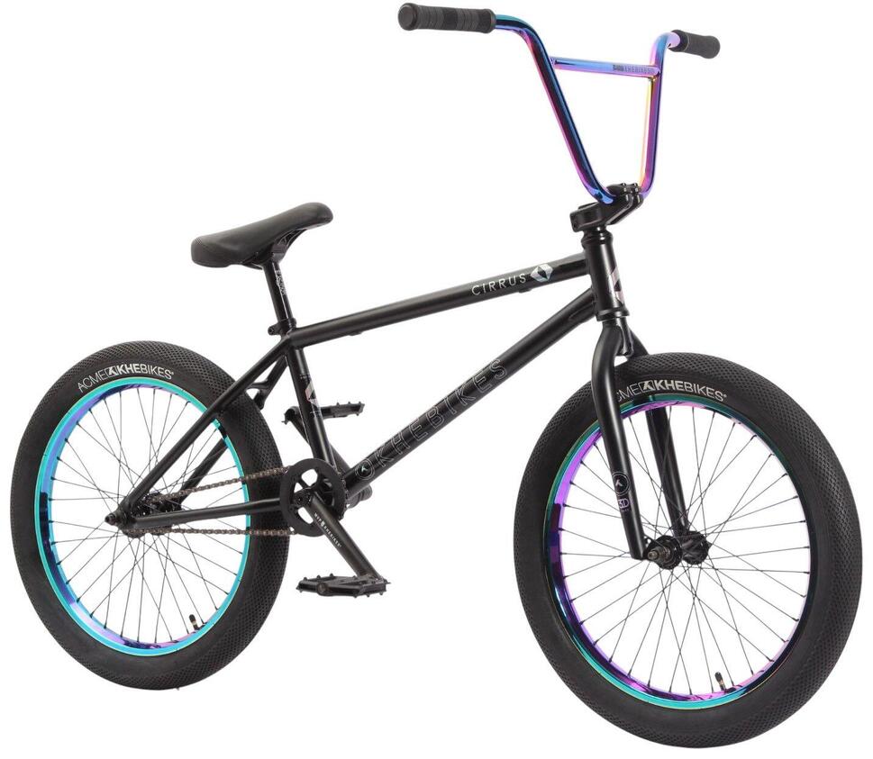 Rower BMX dla dorosłych CIRRUS PRO FC czarny 20 cali 10,2 kg