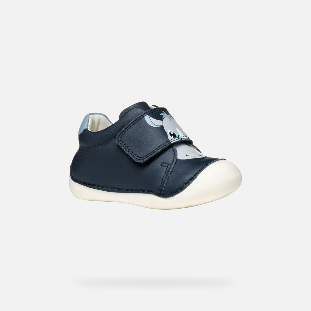 Premiers Pas Bébé Garçon TUTIM BABY Bleu Marine/Bleu Ciel Clair 4/7