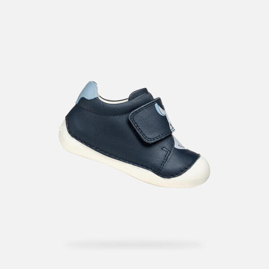 Premiers Pas Bébé Garçon TUTIM BABY Bleu Marine/Bleu Ciel Clair
