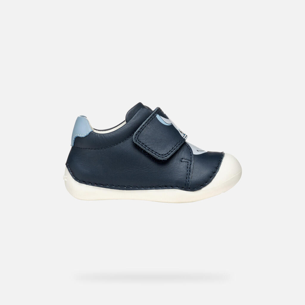 Premiers Pas Bébé Garçon TUTIM BABY Bleu Marine/Bleu Ciel Clair 2/7