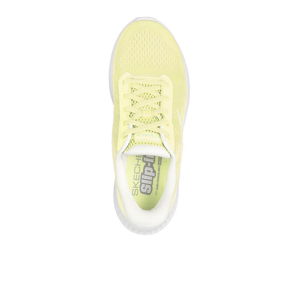 Sapatilhas Skechers Mulher Go Walk Now - Khloe Amarelas 3/4