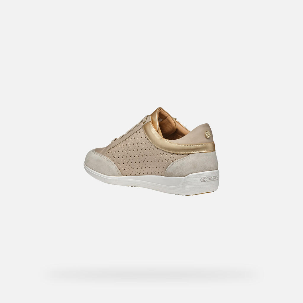 Baskets Femme D MYRIA Taupe Clair 4/7