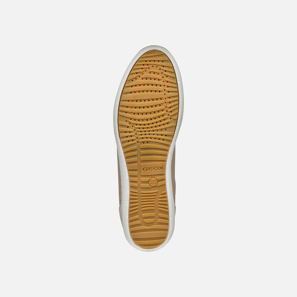 Baskets Femme D MYRIA Taupe Clair 7/7