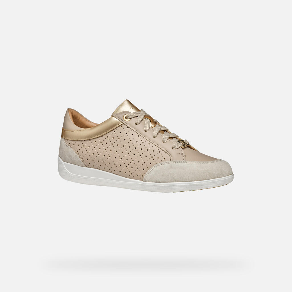 Baskets Femme D MYRIA Taupe Clair 3/7