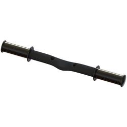 Repose-pieds noir mat pour cadre de vélo - Confort pour enfants