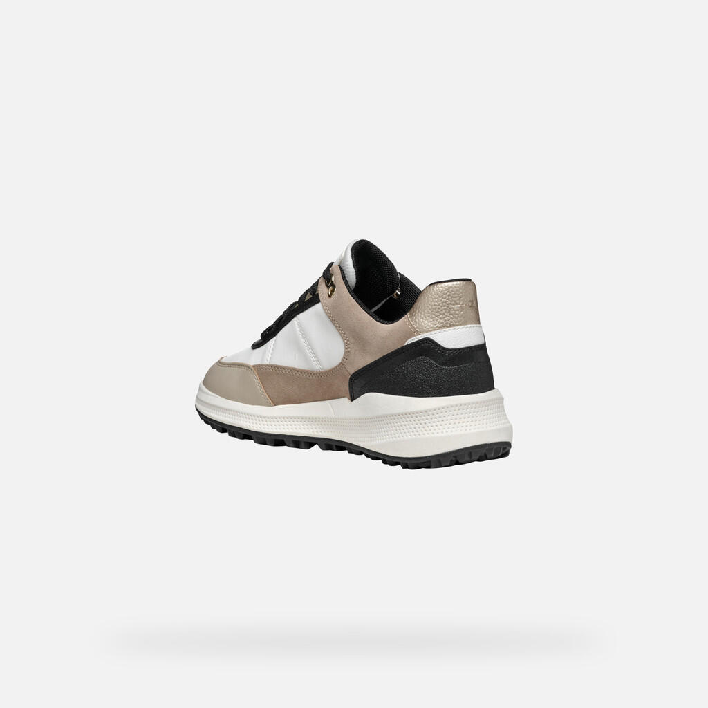 Baskets Femme PG1X WOMAN Blanc/Beige Clair 6/7