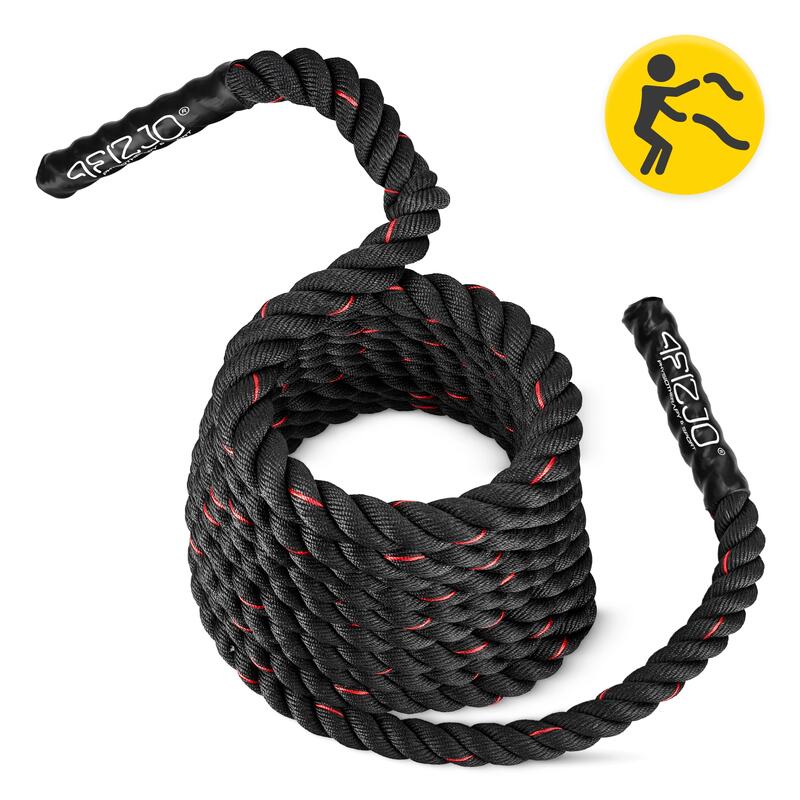 Tréninkové lano 4FIZJO Power Rope