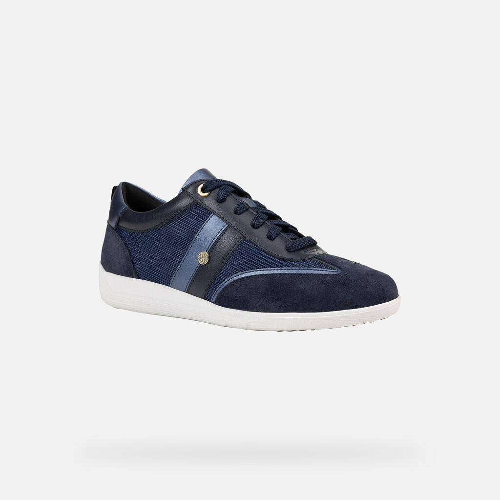 Baskets Femme D MYRIA Bleu Marine 5/7