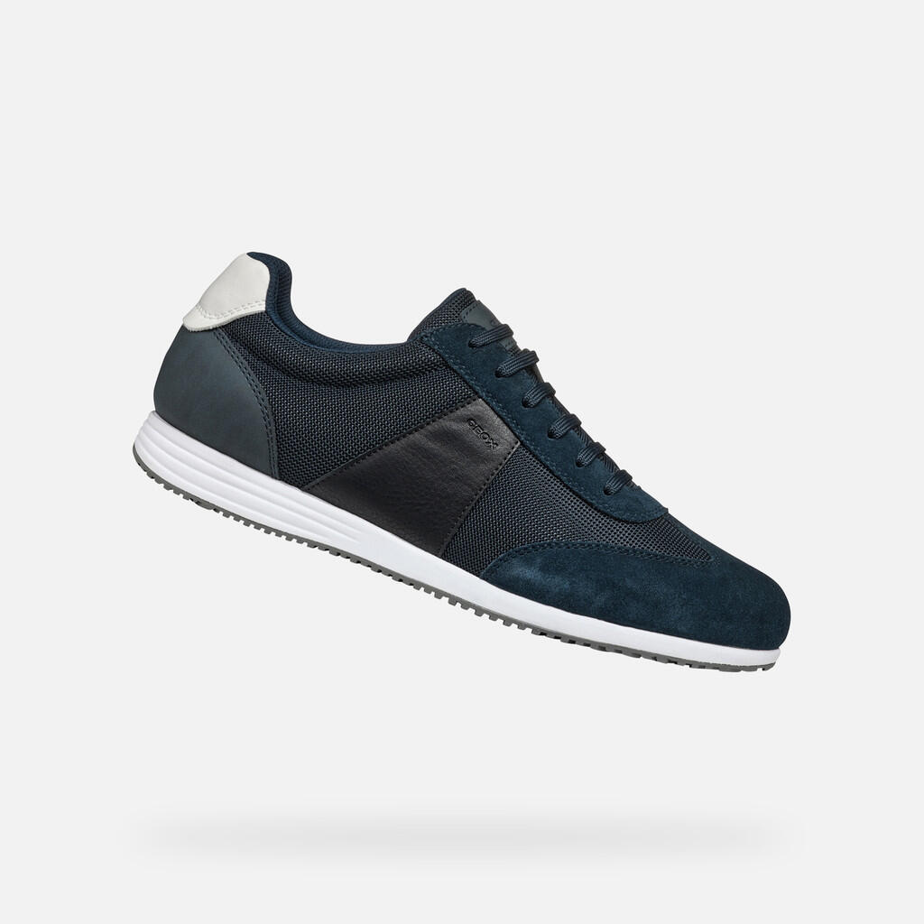 bleu marine. / noir
