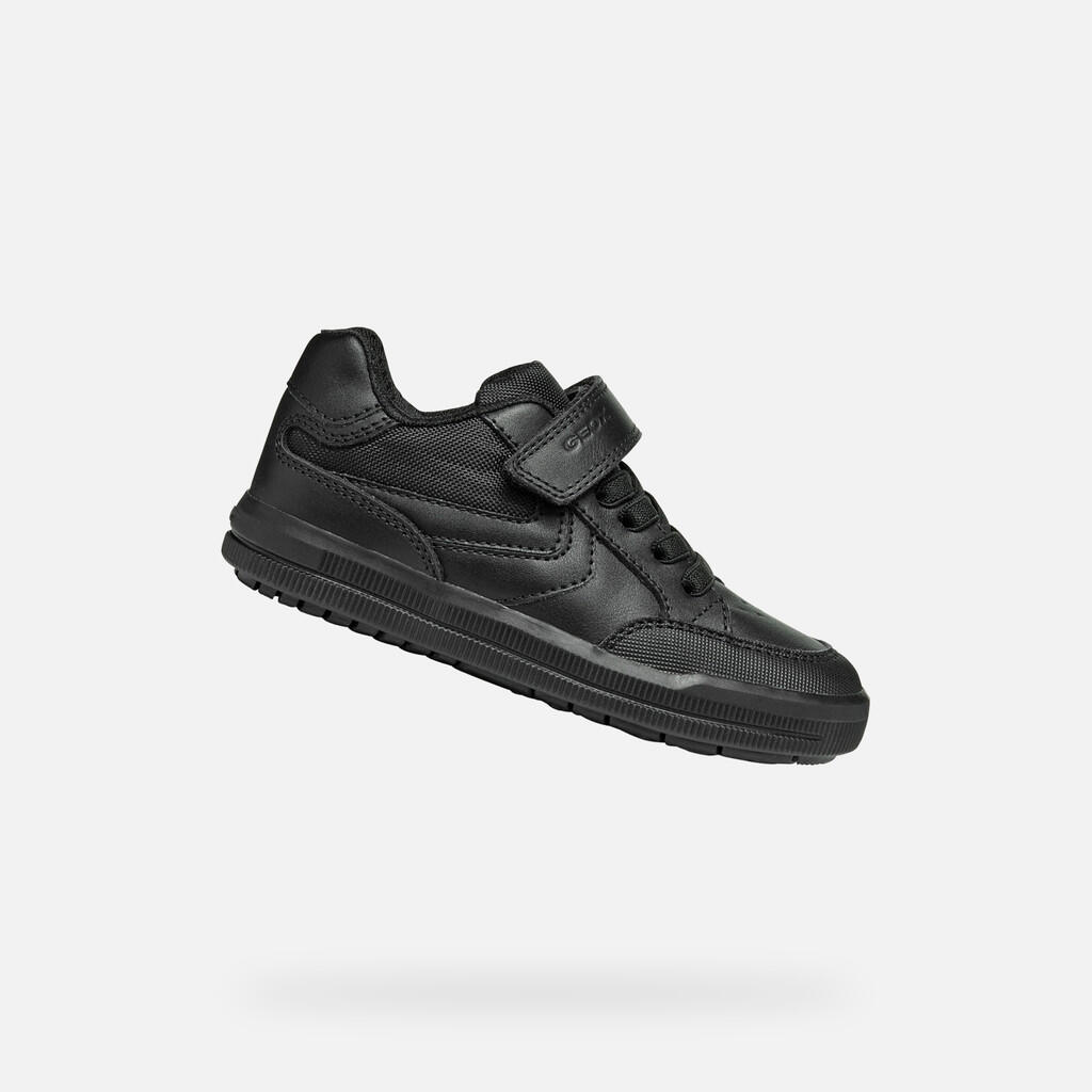 Chaussures Pour Uniforme Garçon ARZACH JUNIOR Noir 1/7