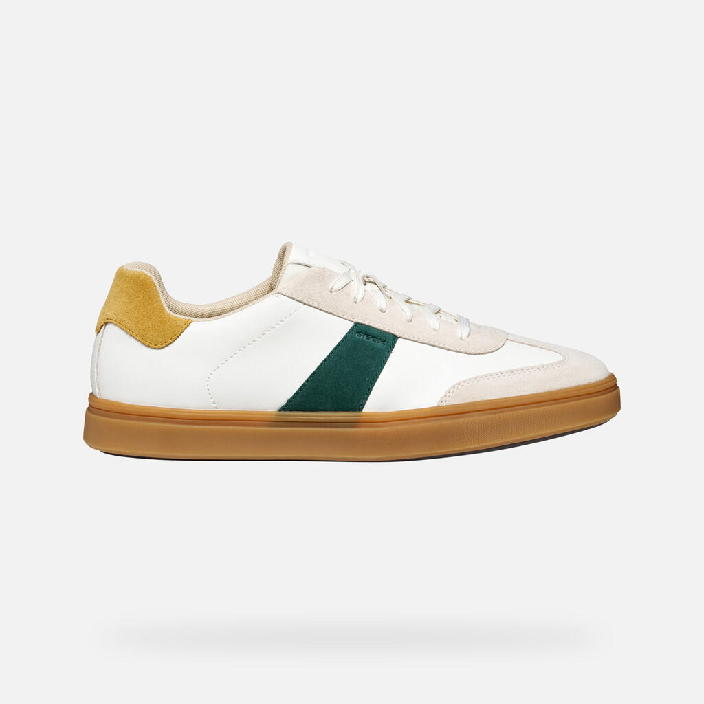 Baskets Homme U BALTMOORE Blanc/Vert 2/7