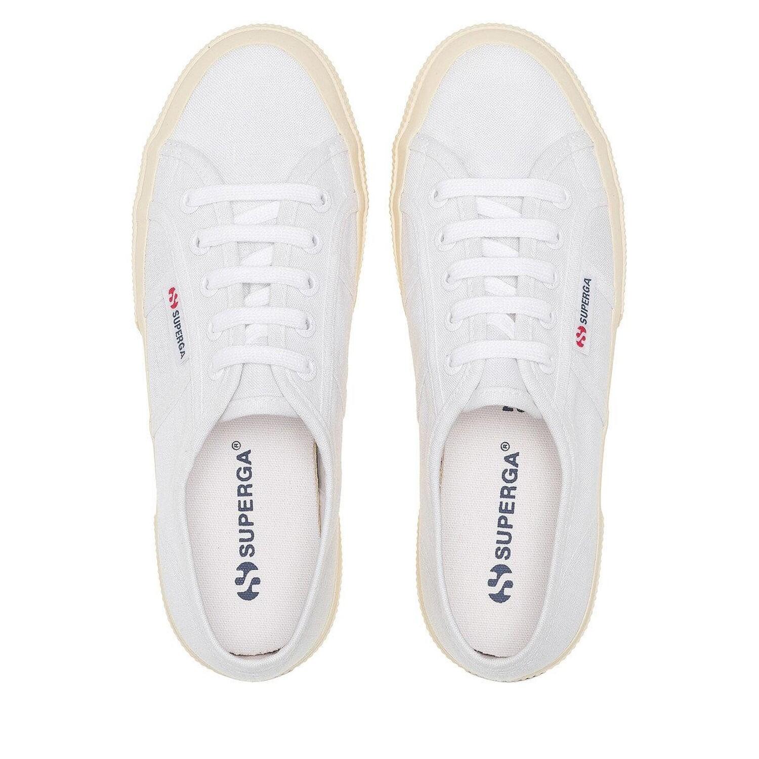 Baskets Adulte (Blanc / Blanc Cassé) 3/4