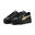 Tenisi din piele Karmen II Femei PUMA Black Canvas Silver Beige Metallic
