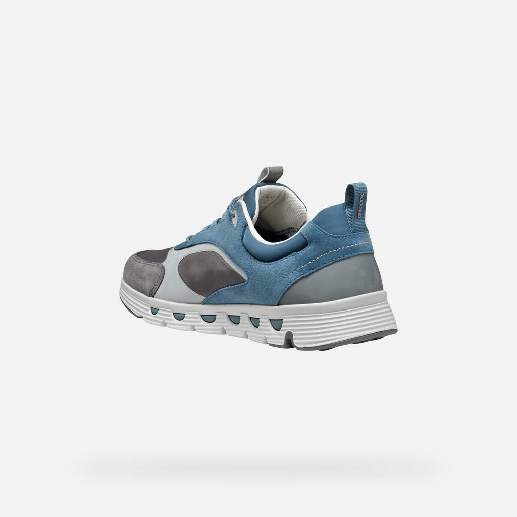 Baskets Homme SPHERICA ECUB-4 MAN Gris Foncé/Bleu Aviateur 4/7