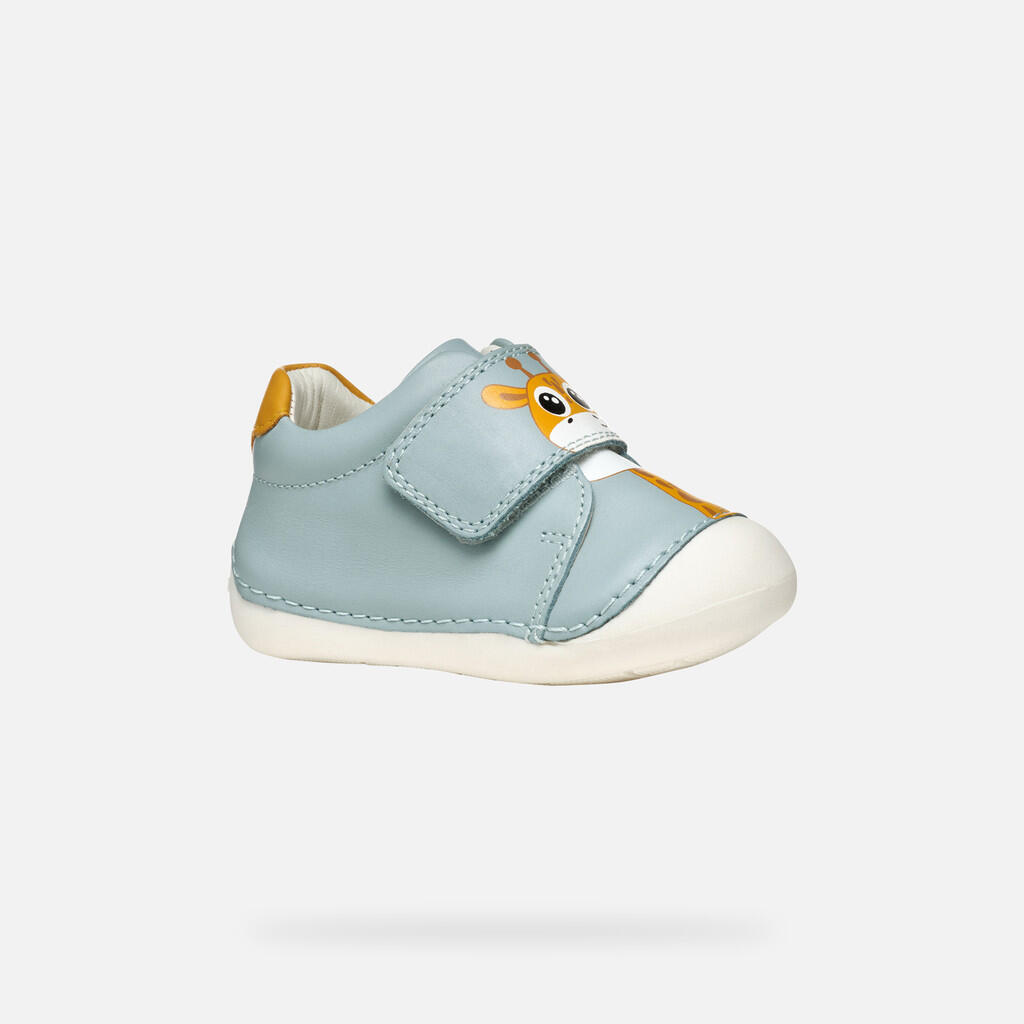 Premiers Pas Bébé Garçon TUTIM BABY Vert Sauge/Ocre 4/7