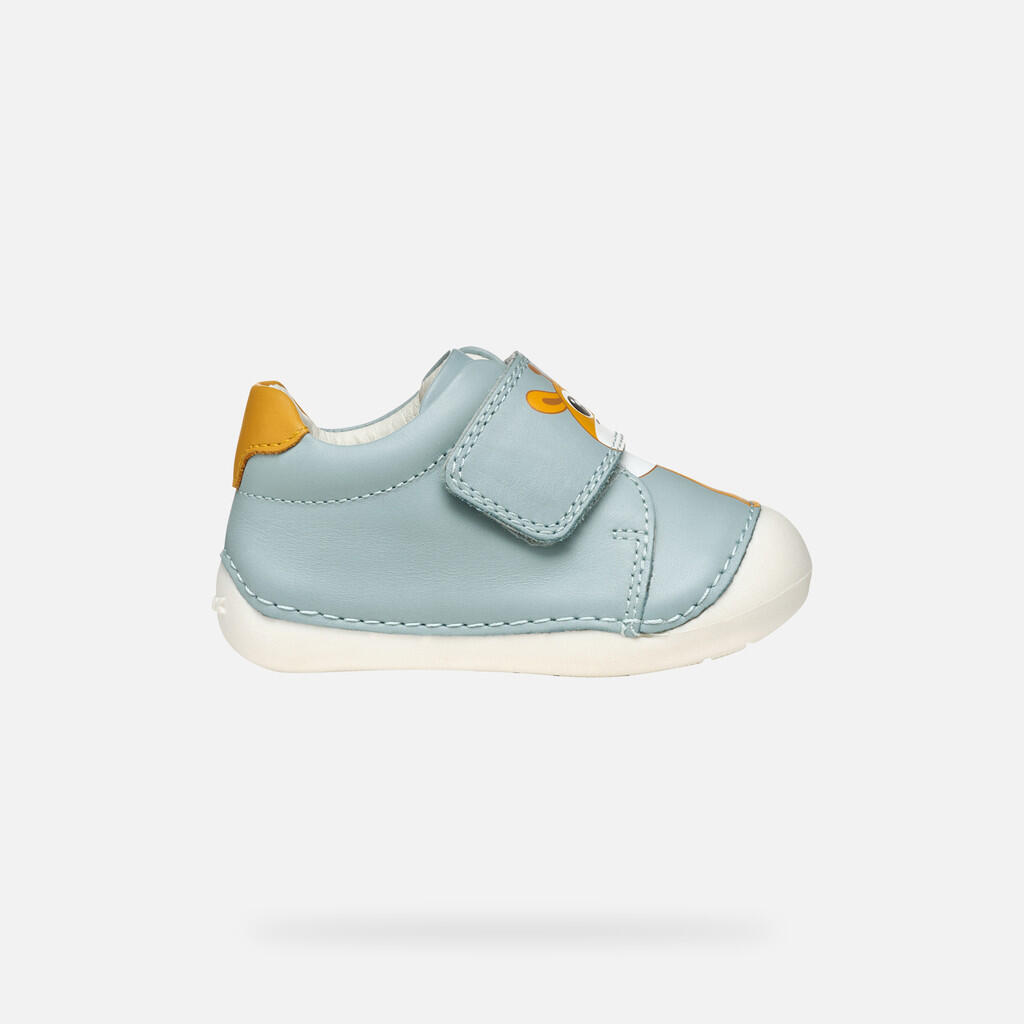 Premiers Pas Bébé Garçon TUTIM BABY Vert Sauge/Ocre 2/7