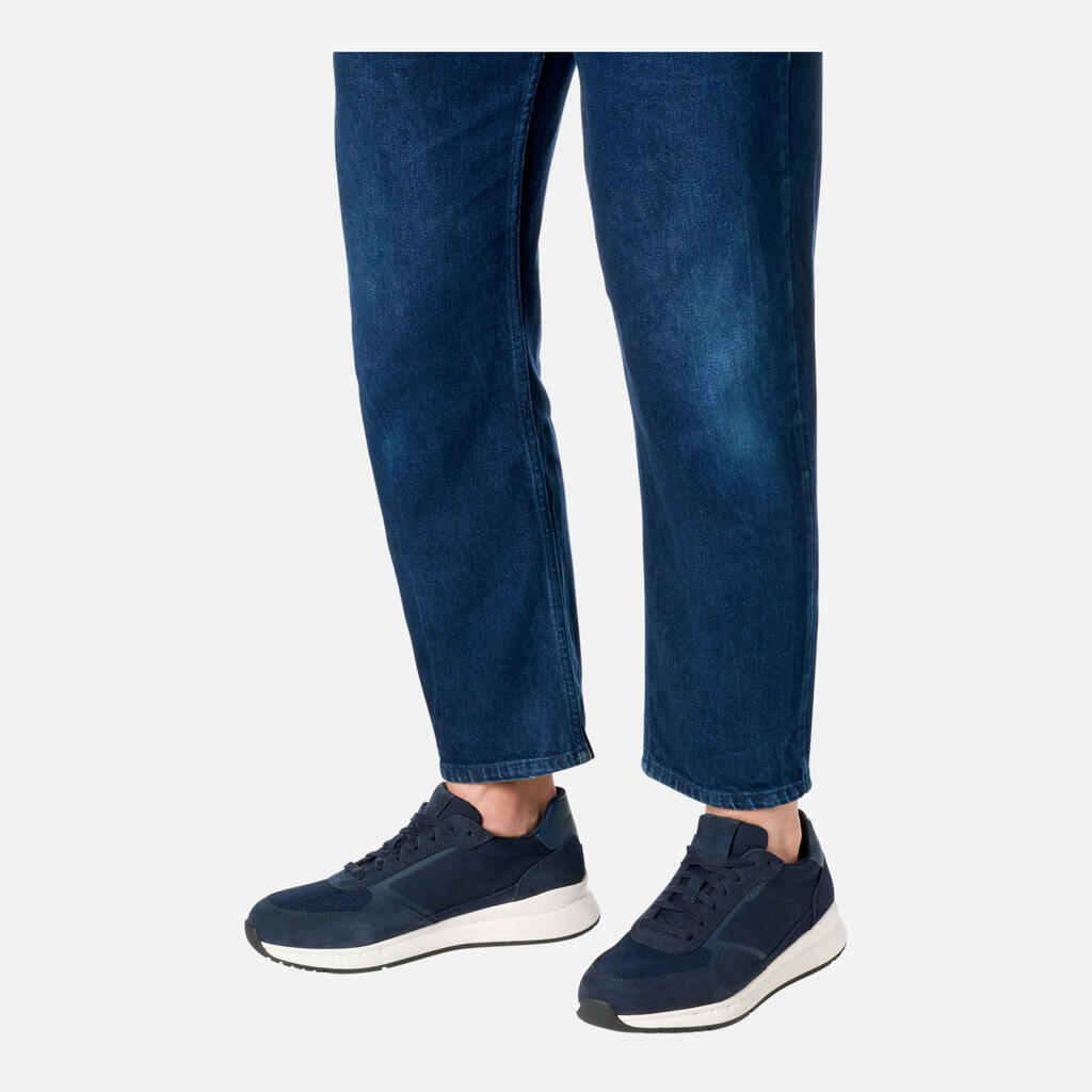 Baskets Homme U BRANTHON Bleu Marine 3/7