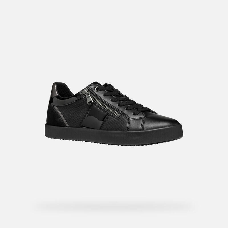 Baskets Femme Baskets Geox D BLOMIEE Noir Noir Geox