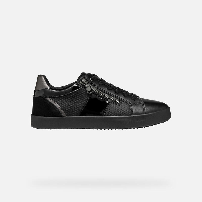 Baskets Femme Baskets Geox D BLOMIEE Noir Noir Geox