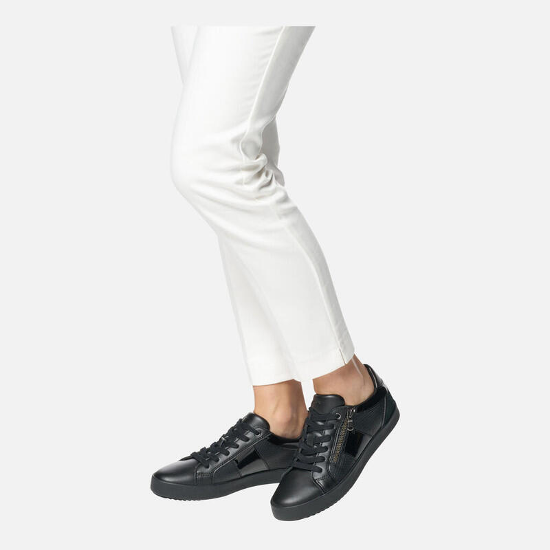 Baskets Femme Baskets Geox D BLOMIEE Noir Noir Geox