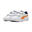 Dětské tenisky suchý zip Smash 3.0 Playdate PUMA White Orange Glo