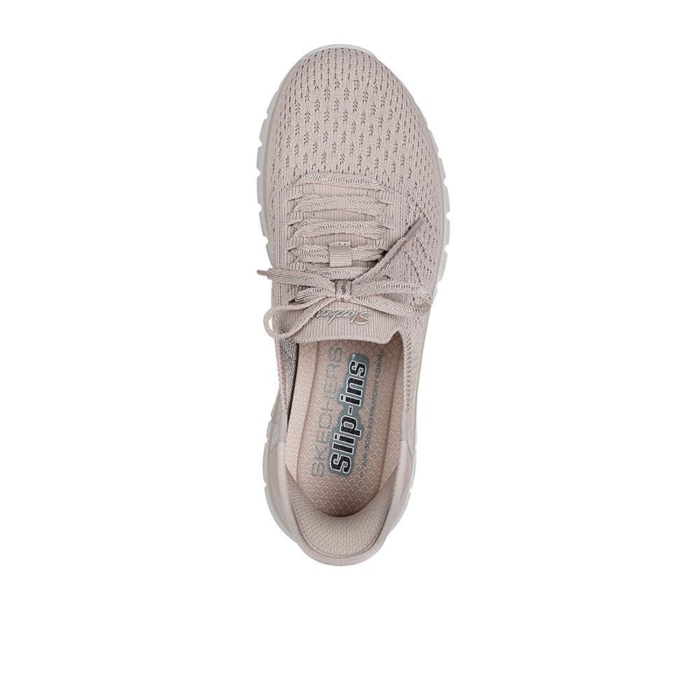 Turnschuh DAMEN Skechers Slip-ins Graceful First Blush TAUPE 3/5