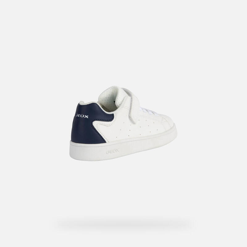 Pantofi Sport Geox Model J Eclyper B. Culoare Alb