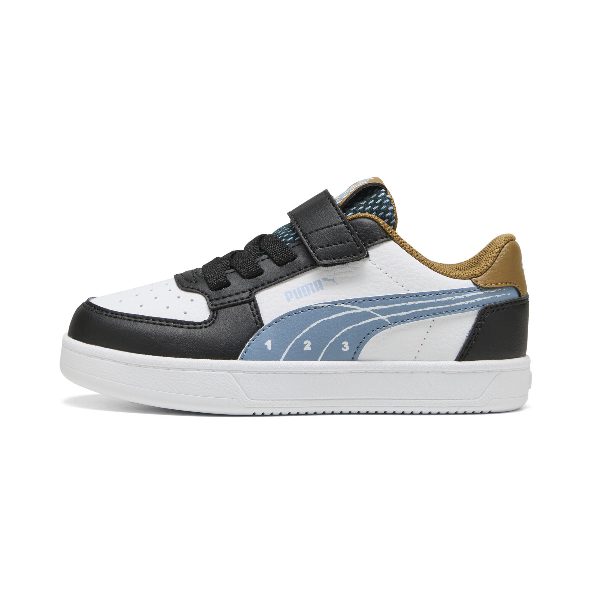 Sneakers Caven 2.0 Run Fun per bambini PUMA Black Cool Blue White 3/7