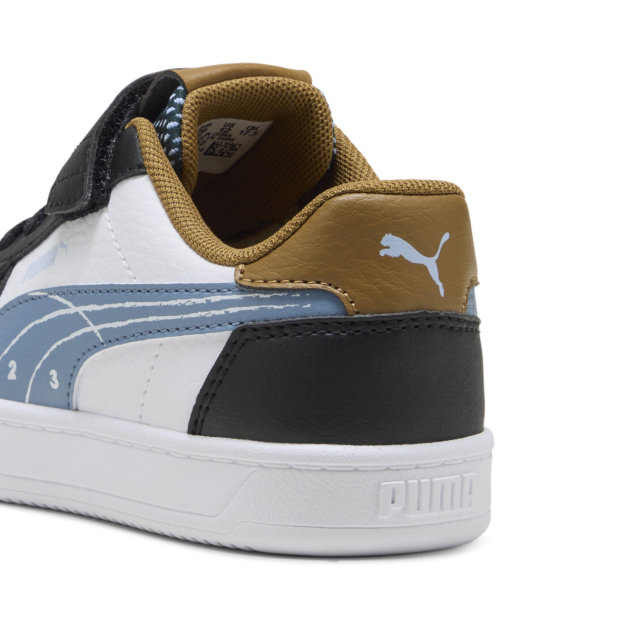 Sneakers Caven 2.0 Run Fun per bambini PUMA Black Cool Blue White 2/7