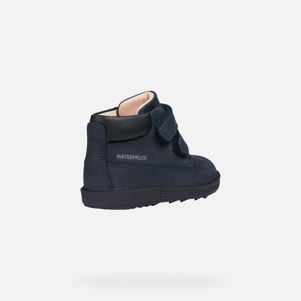 Bottines Bébé Garçon B HYNDE BOY WPF Bleu Marine 6/7